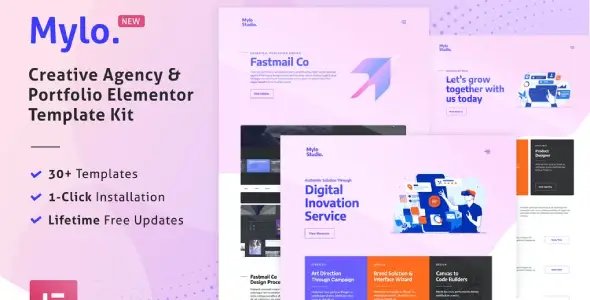 Mylo β Creative Agency & Portfolio Template Kit