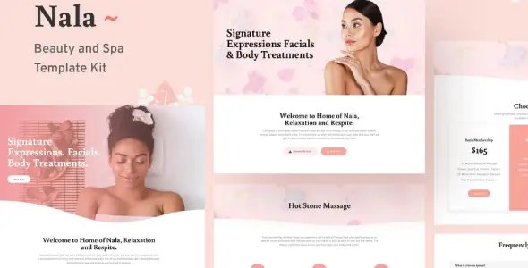 Nala β Beauty & Spa Template Kit